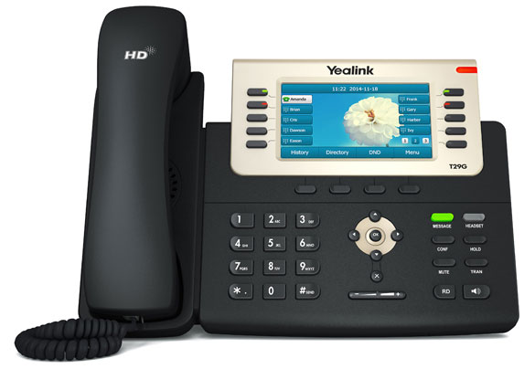 Yealink T29G 16-Line SIP VoIP Phone - baronTel.com
