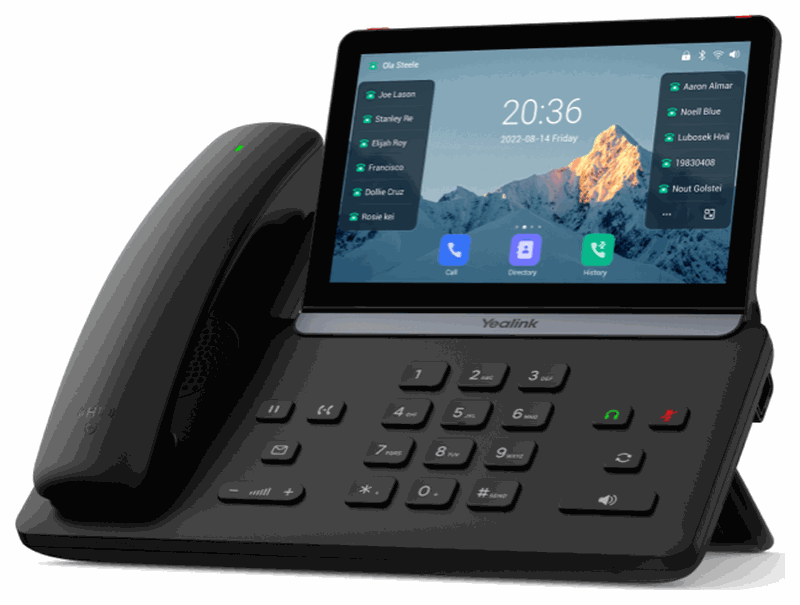 Yealink SIP-T88W Pro Android Touch Screen Business Desktop Phone Canada
