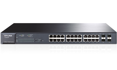 24-Port PoE Switch for VoIP Phone Systems