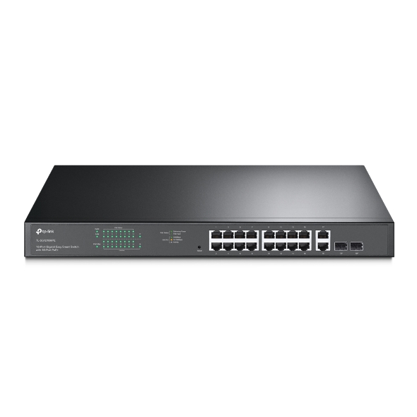 TP-Link 18-Port PoE Switch for VoIP Phones